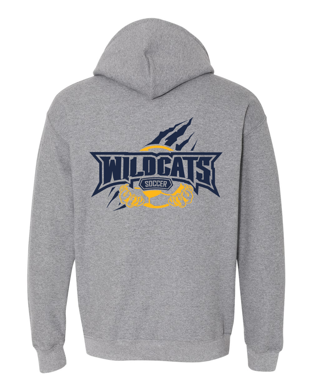 Hooded Sweatshirt with SCRATCH LOGO ON BACK