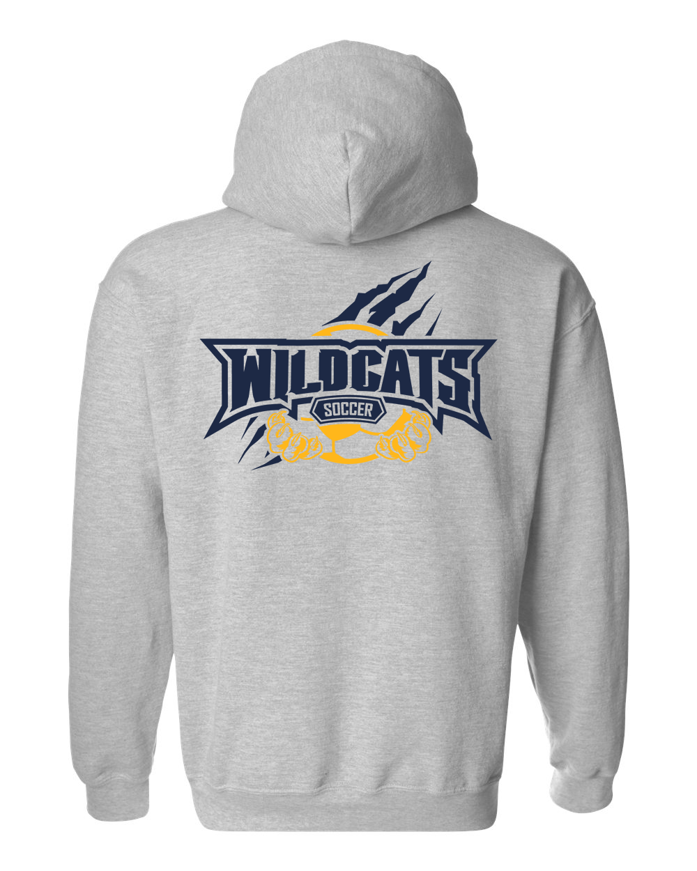 Hooded Sweatshirt with SCRATCH LOGO ON BACK