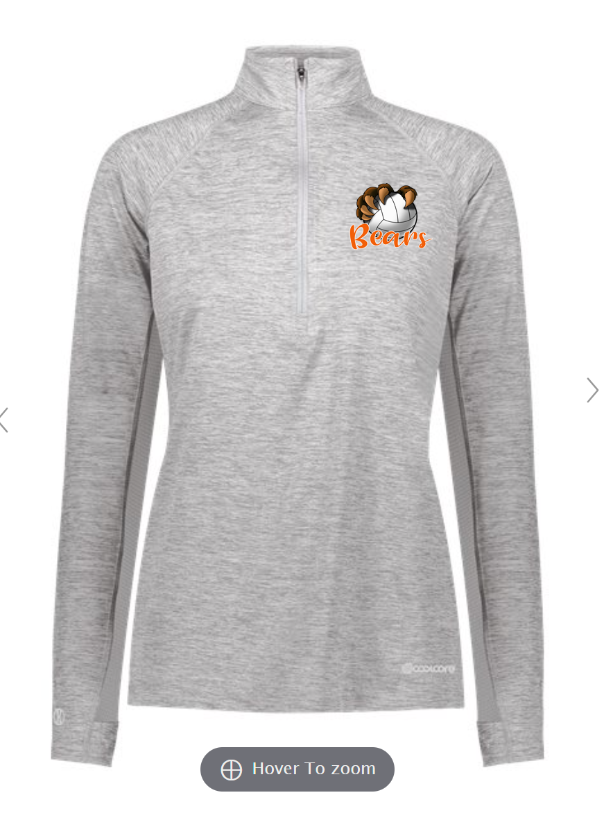 Gibsonburg Varsity Volleyball WOMENS Quarter Zip Pullover