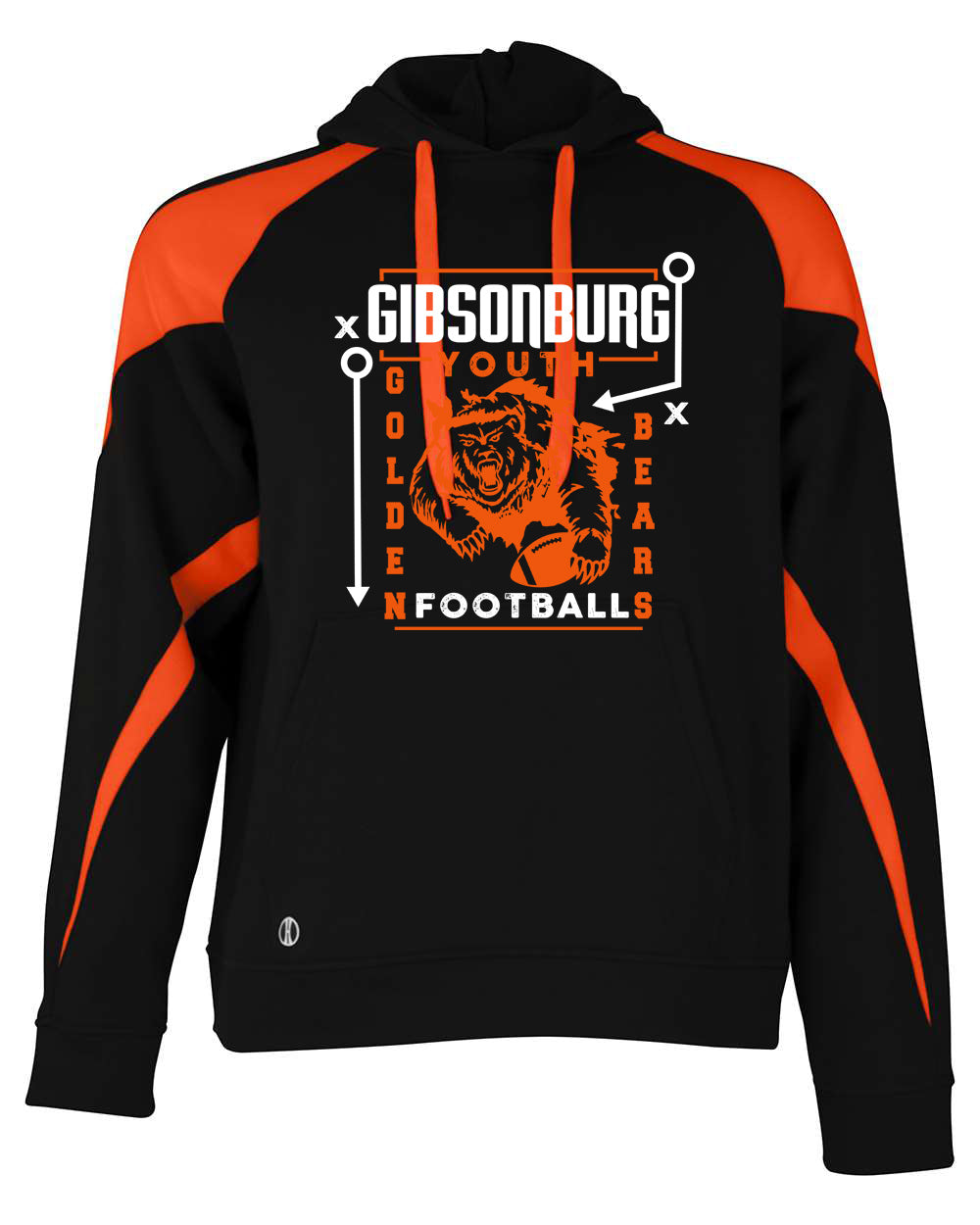 Gibsonburg Youth Football Prospect Hooded Sweatshirt