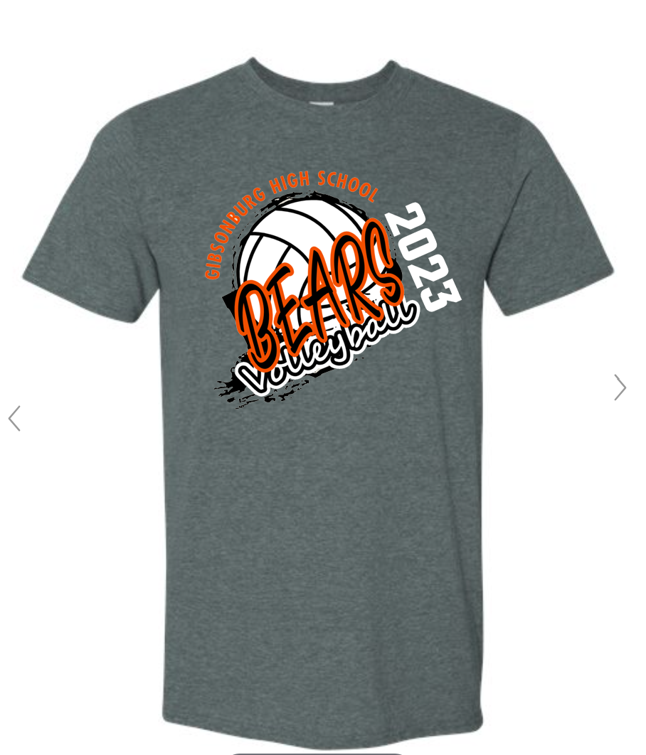 Gibsonburg Volleyball ADULT Softstyle T-Shirt