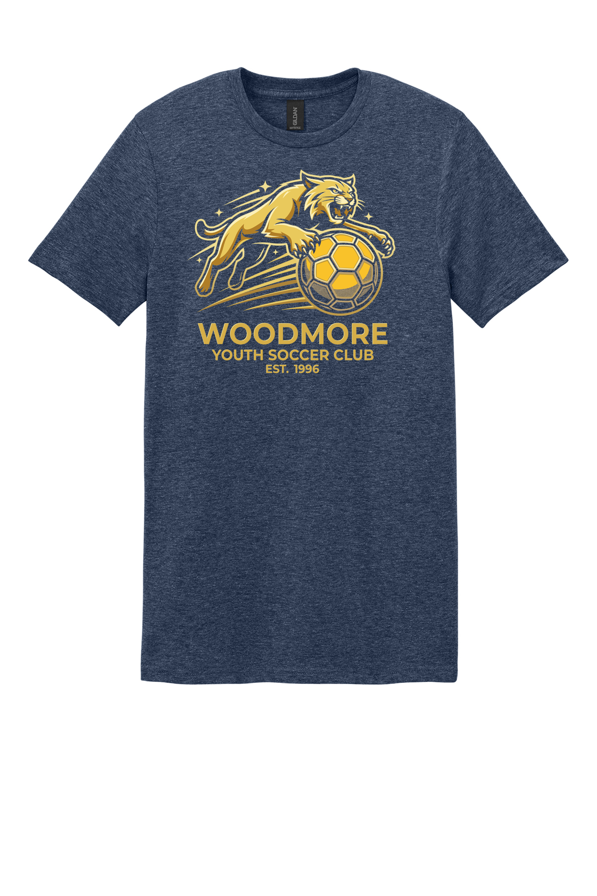 Woodmore Soccer Club Heather Navy Apparel
