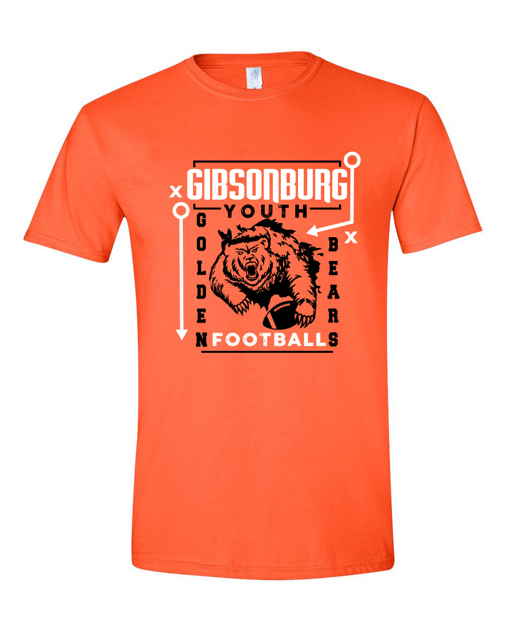 Gibsonburg Youth Football Softstyle YOUTH T-Shirt