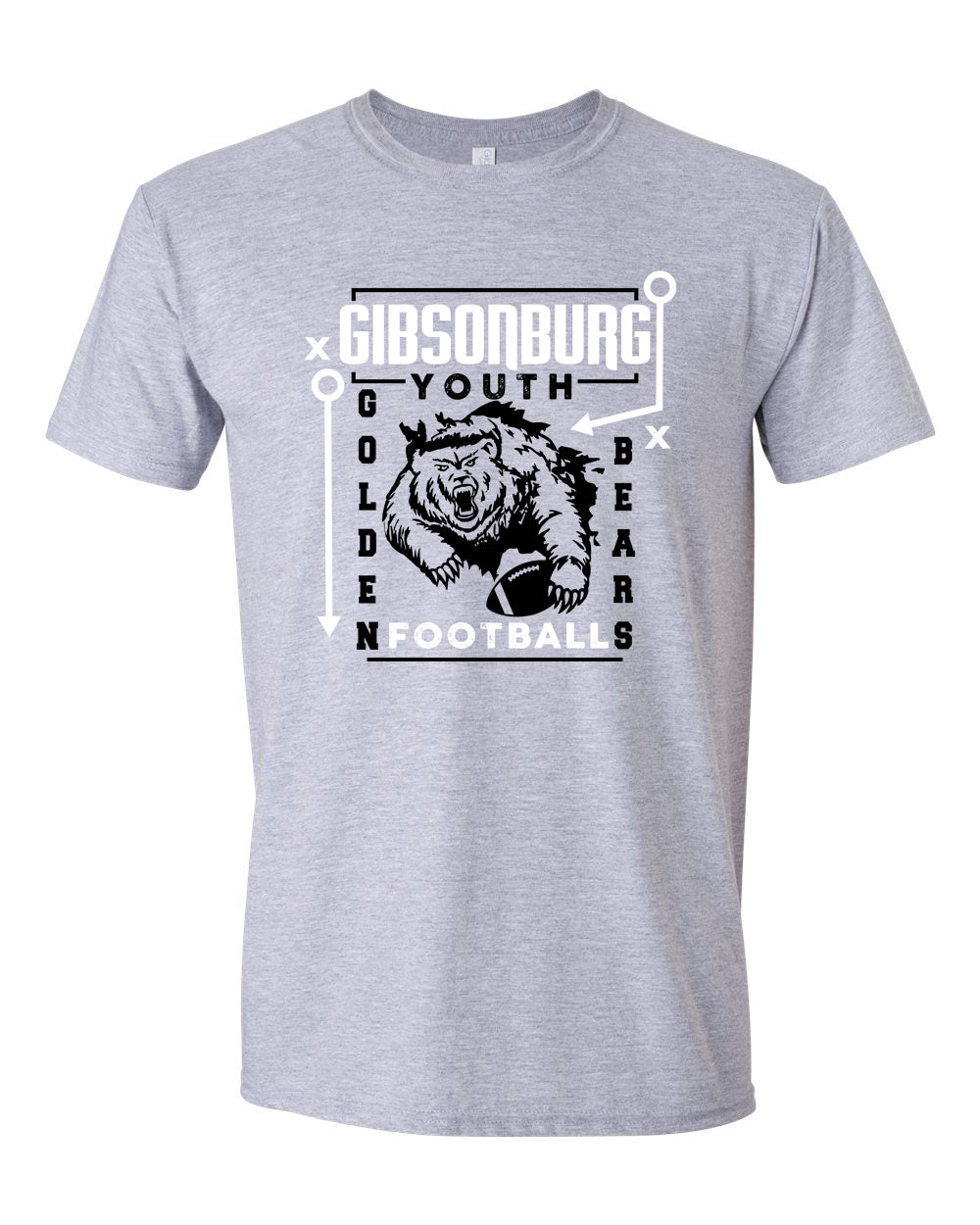 Gibsonburg Youth Football Softstyle YOUTH T-Shirt