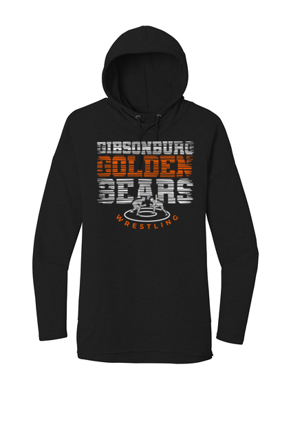 Wrestling Womens French Terry Hoodie