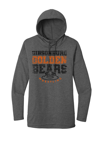 Wrestling Womens French Terry Hoodie