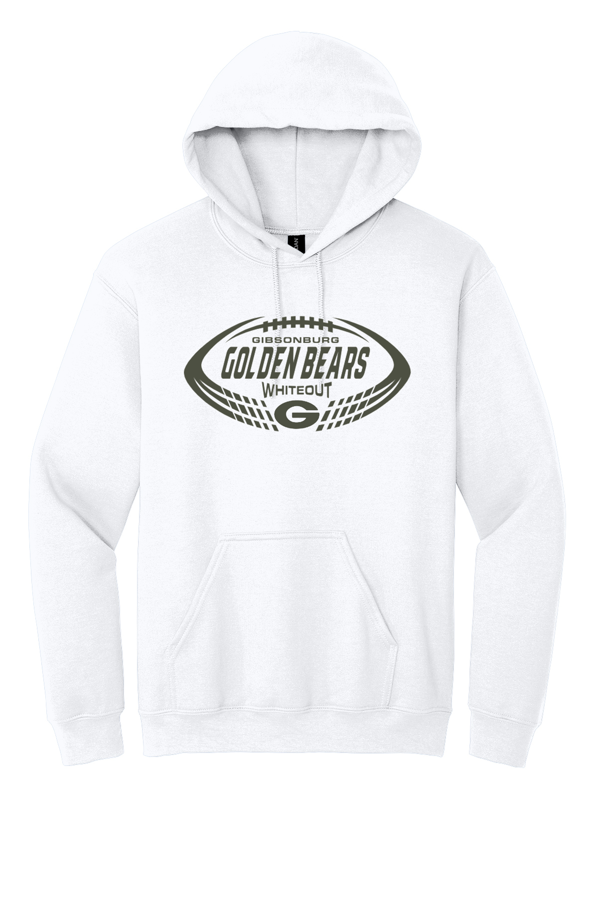 White Out Hooded Sweatshirt