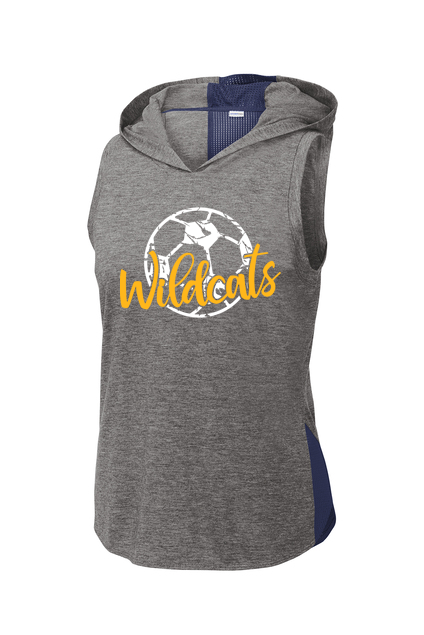 Ladies Tri-Blend Hoodie Tank