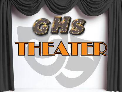 Drama Department Yard Sign