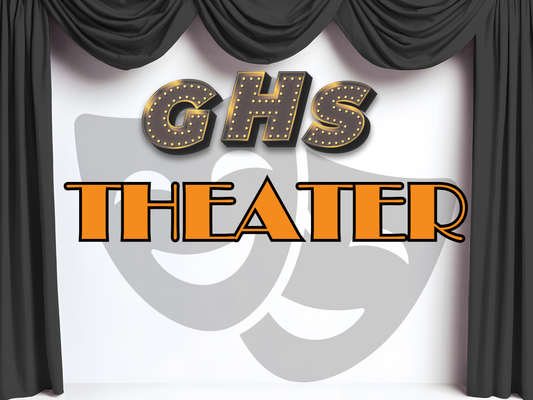 Drama Department Yard Sign