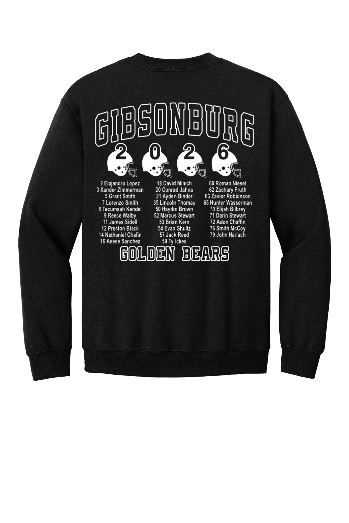 Black Playoff Crewneck