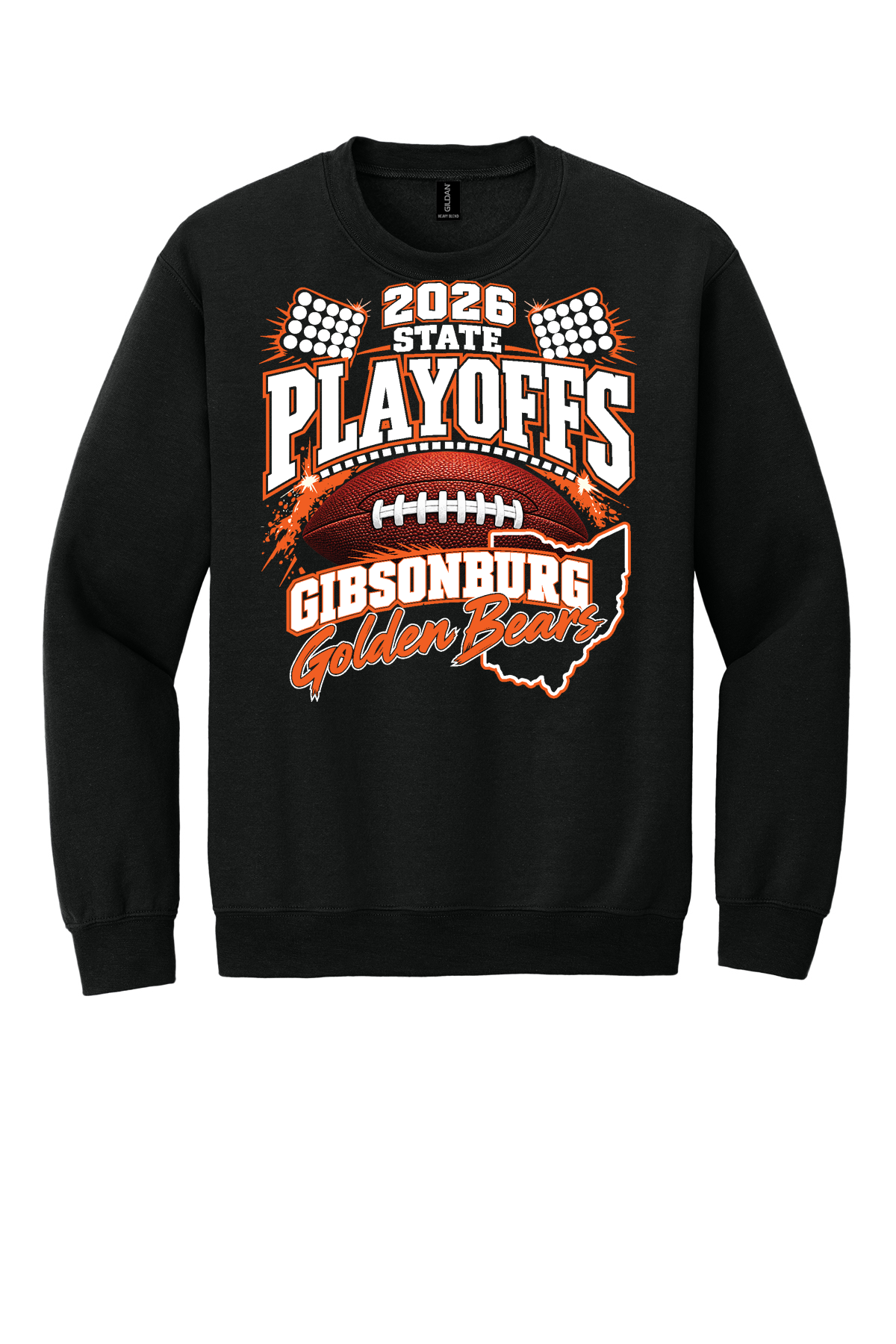 Black Playoff Crewneck