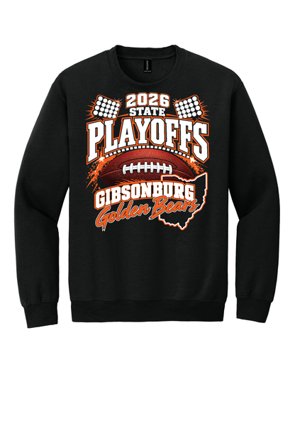 Black Playoff Crewneck