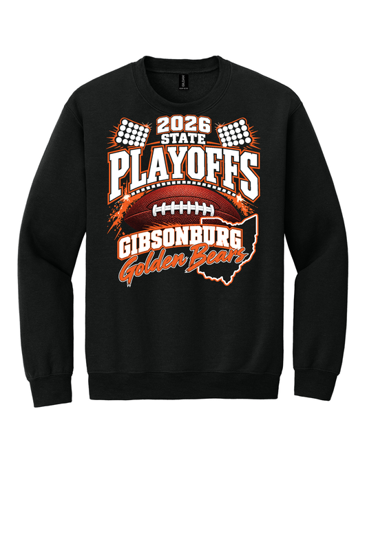Black Playoff Crewneck
