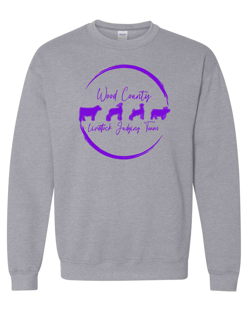 Wood County Livestock Judging Crew Sweatshirt