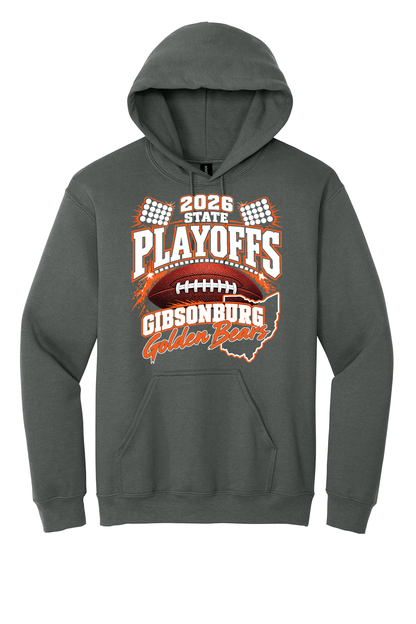 Charcoal Playoff Hooded Sweatshirt