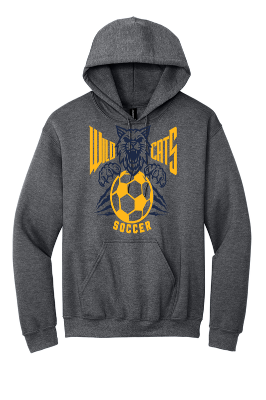 Woodmore Soccer Wildcats Graphite Heather Apparel