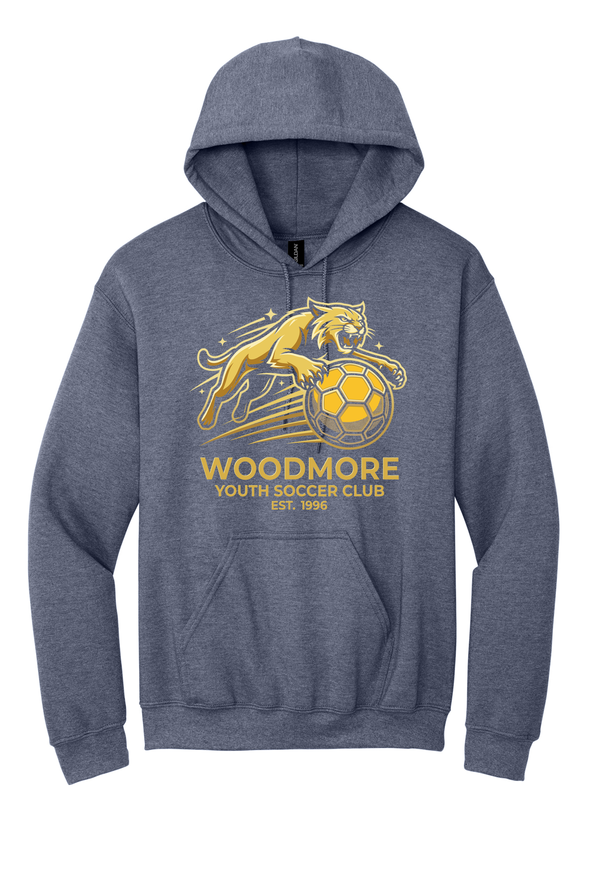 Woodmore Soccer Club Heather Navy Apparel