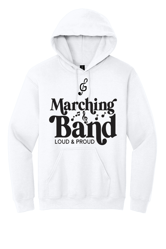 Gibsonburg Bands Loud and Proud Hooded Sweatshirt