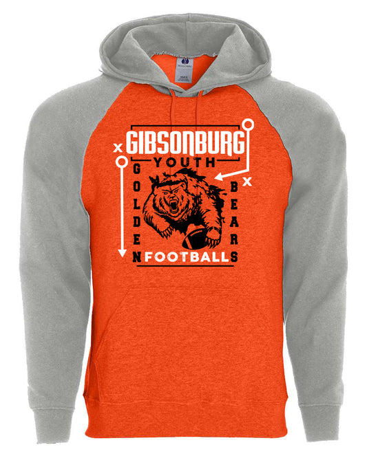 Gibsonburg Youth Football Athletic Fleece Hooded Sweatshirt