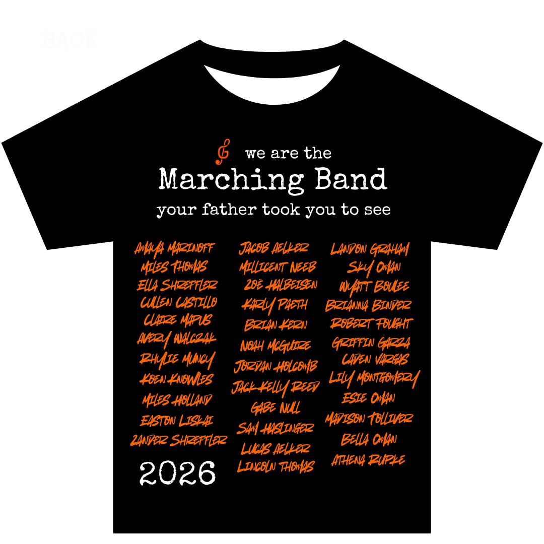 Gibsonburg Bands Show Shirt