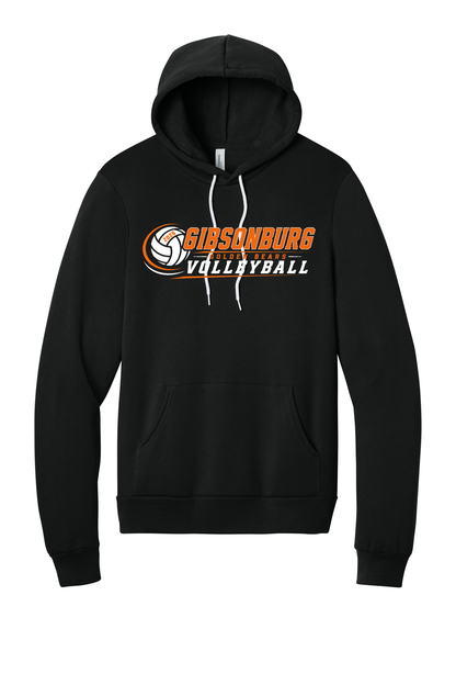 Gibsonburg Volleyball Sponge Fleece Hoodie
