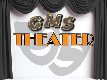 Drama Department Yard Sign