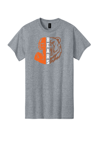 Bears Football on Sport Grey Apparel