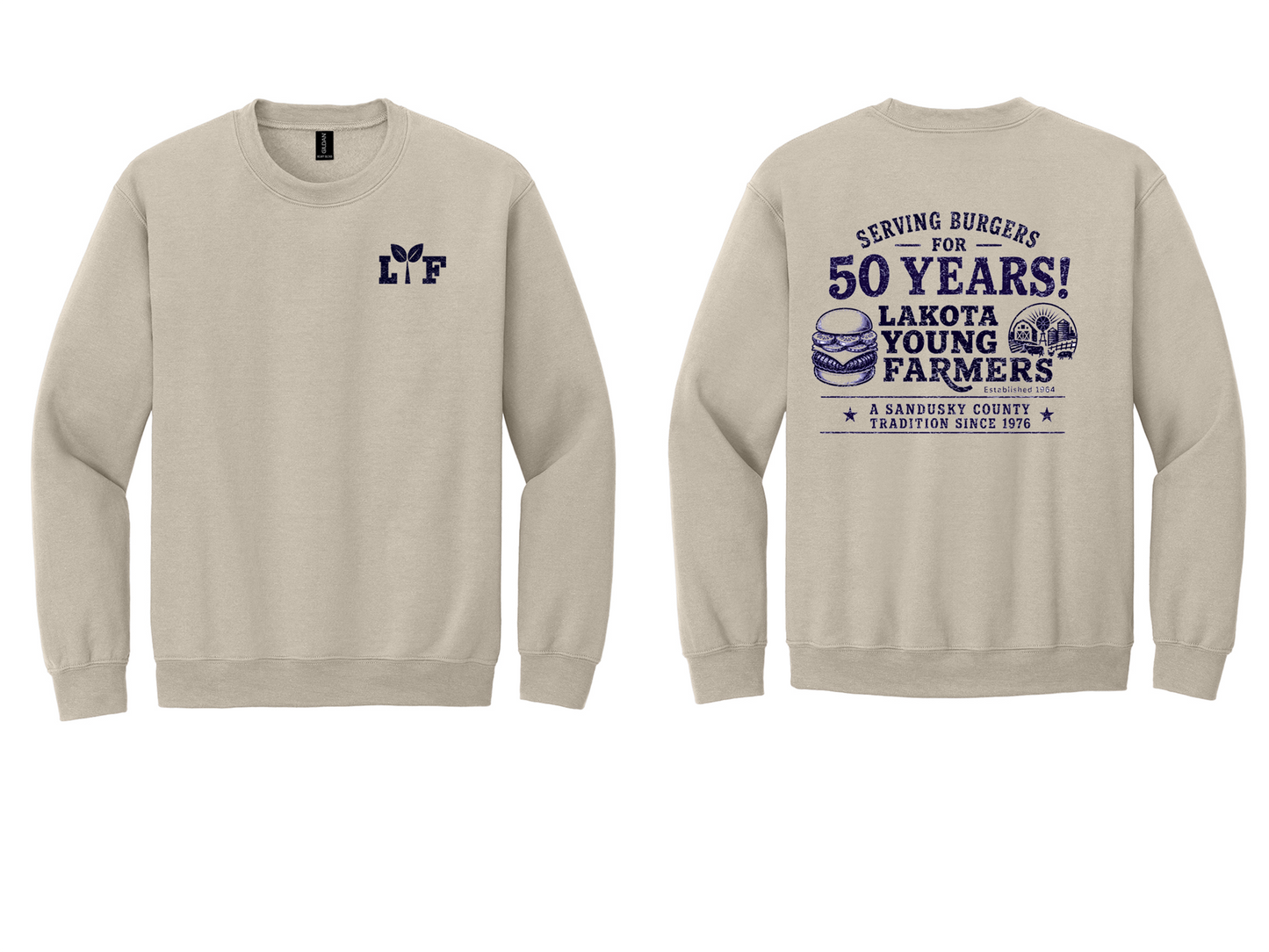 LYF 50th Anniversary Crewnecks