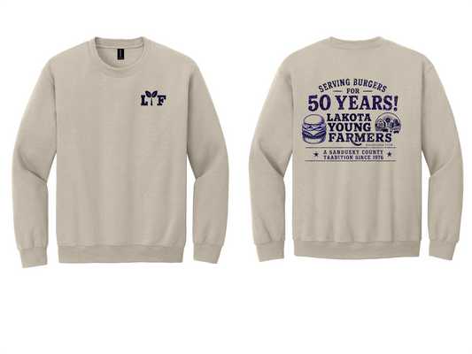 LYF 50th Anniversary Crewnecks