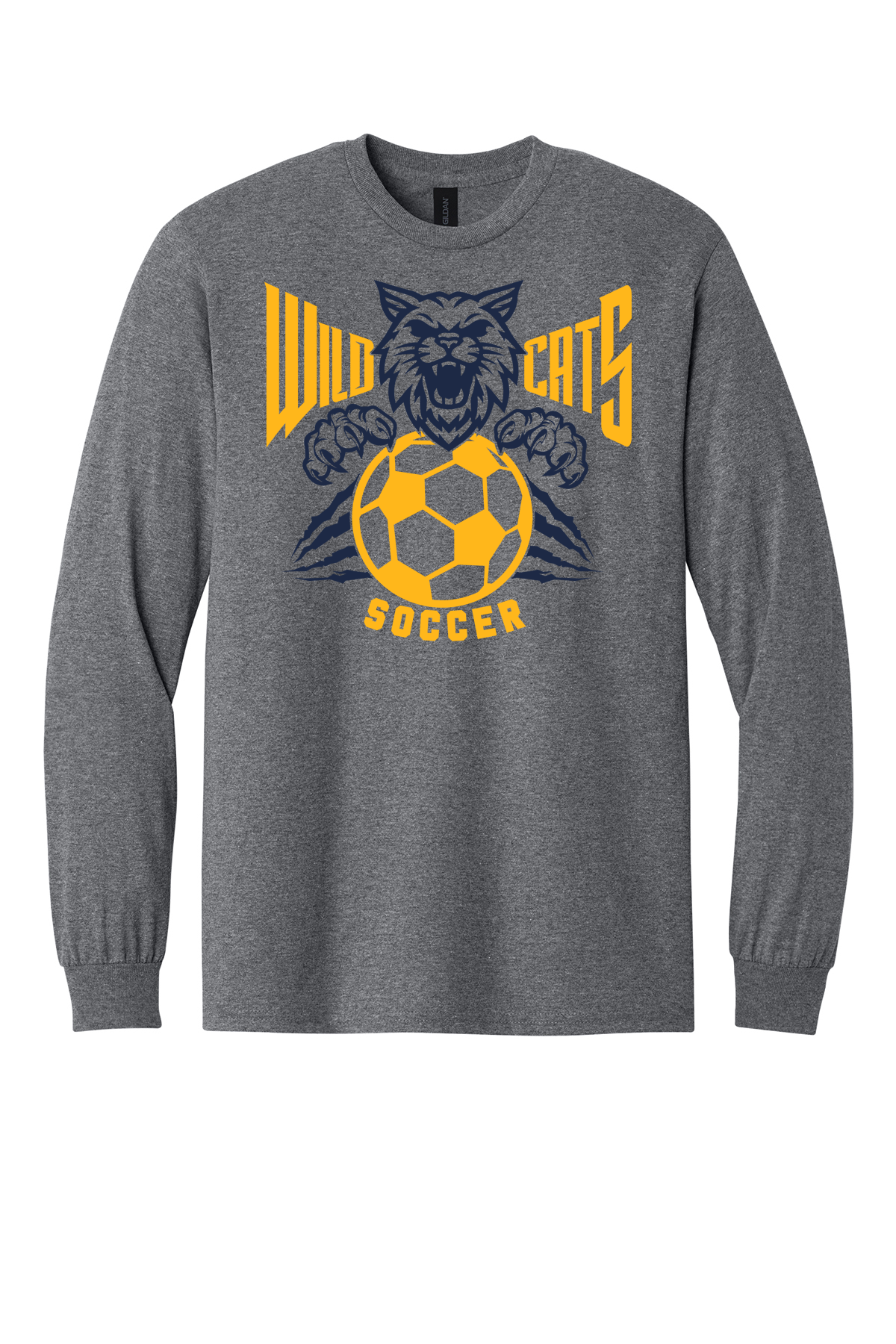 Woodmore Soccer Wildcats Graphite Heather Apparel