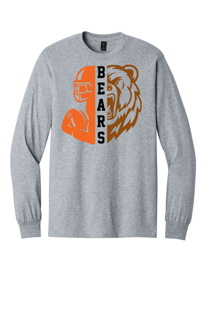 Bears Football on Sport Grey Apparel