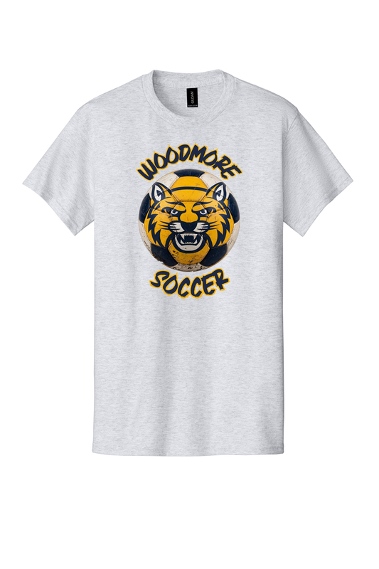 Woodmore Soccer Ball Design on T-Shirts