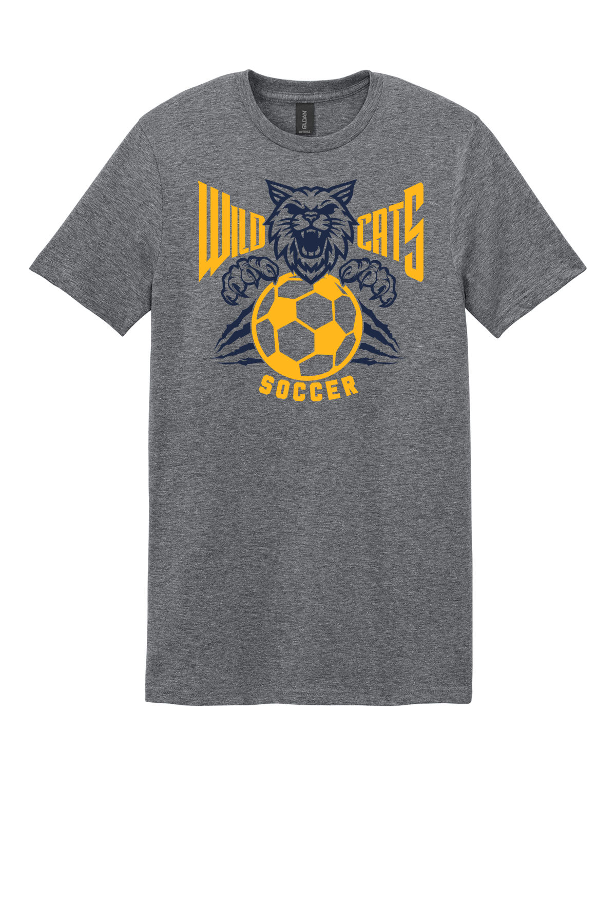 Woodmore Soccer Wildcats Graphite Heather Apparel