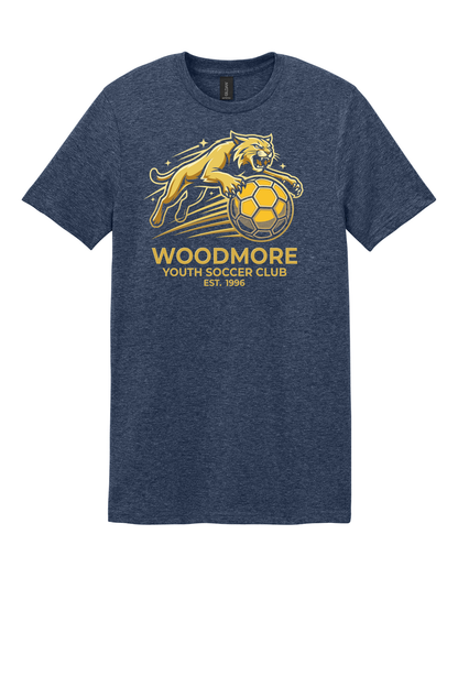 Woodmore Soccer Club Heather Navy Apparel