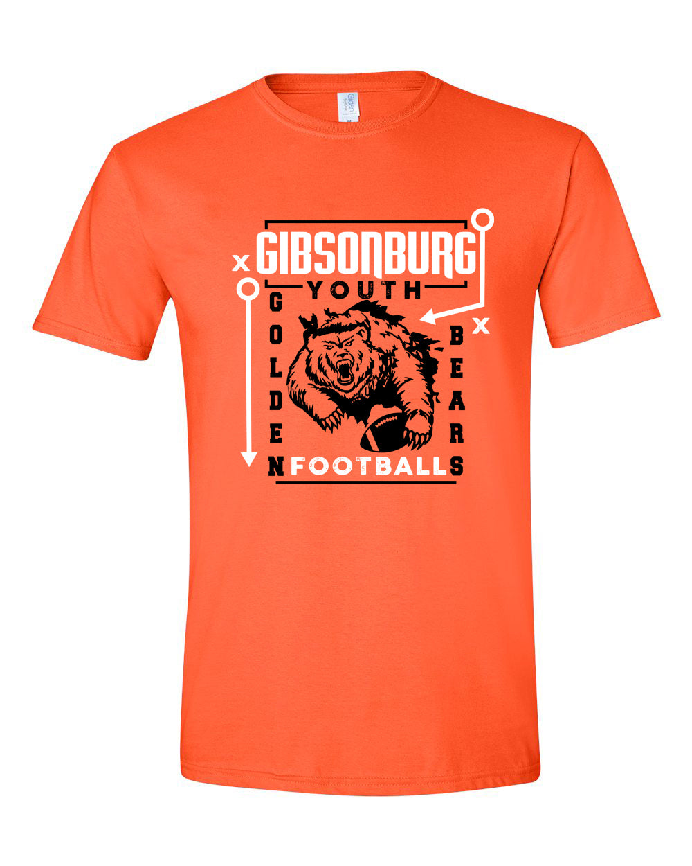 Gibsonburg Youth Football Softstyle ADULT T-Shirt