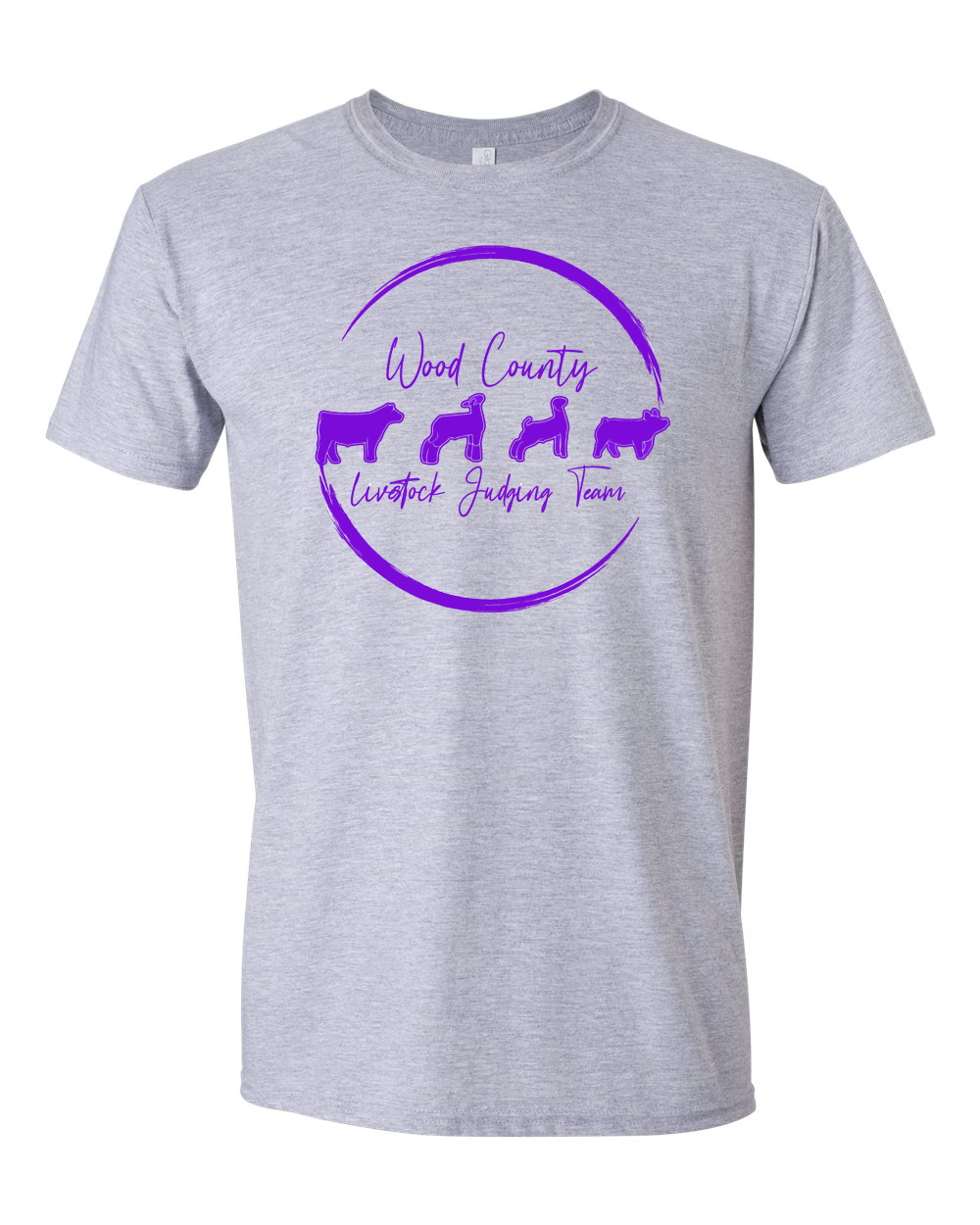 Wood County Livestock Judging ADULT T-Shirt