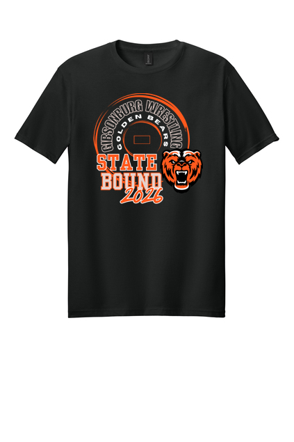 Wrestling State Bound T-Shirt