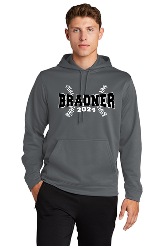 Bradner Grey Hooded Sweatshirt