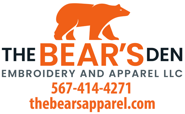 The Bears Den Embroidery and Apparel 