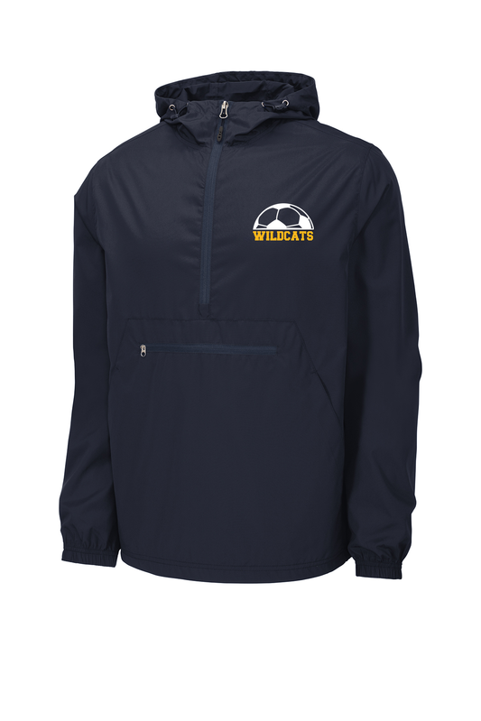Woodmore Soccer 1/4 Zip Rain Jacket