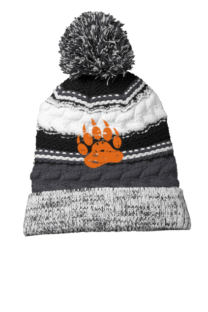 SportTek Pom Pom Team Beanie