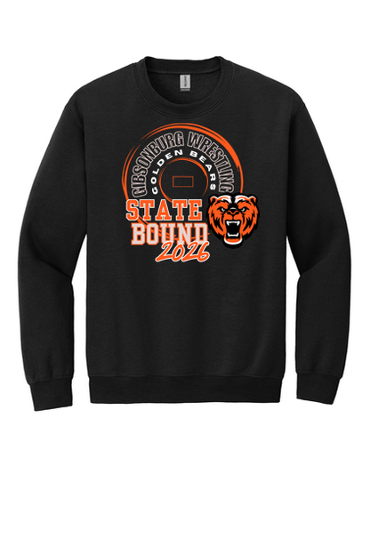 Wrestling State Bound Crewneck