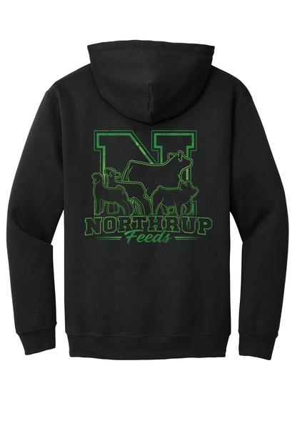 Northrup Feeds Green Hooded Sweatshirt