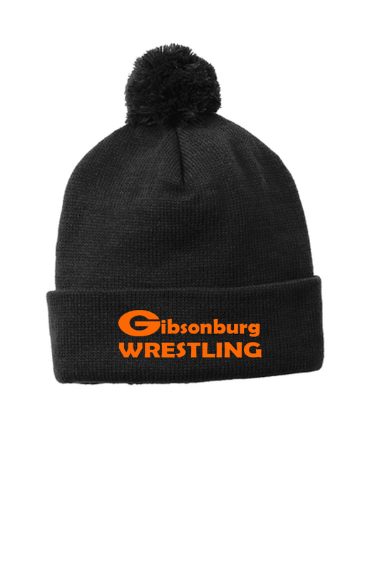 Wrestling Pom Pom Beanie