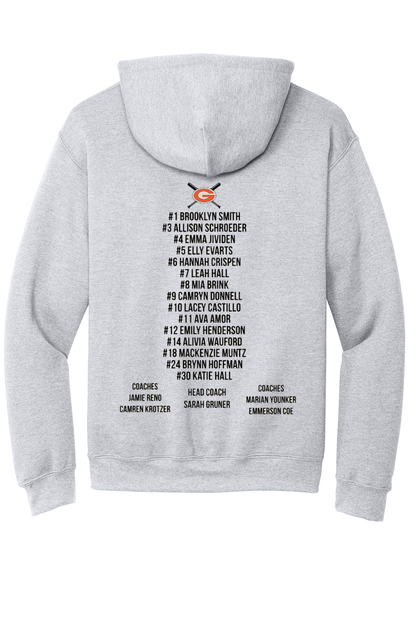 Gibsonburg Softball Champion Hooded Sweatshirt