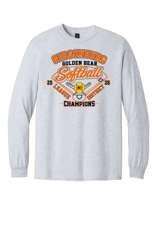 Gibsonburg Softball Champion Long Sleeve