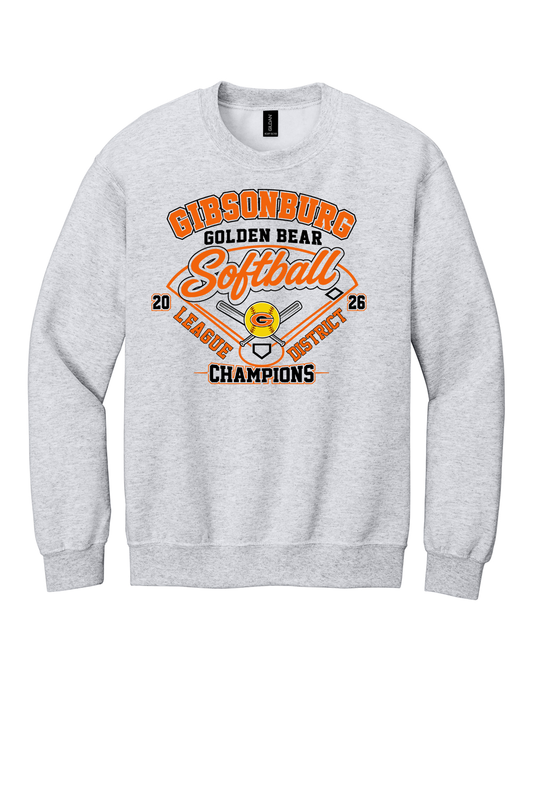 Gibsonburg Softball Champion Crewneck