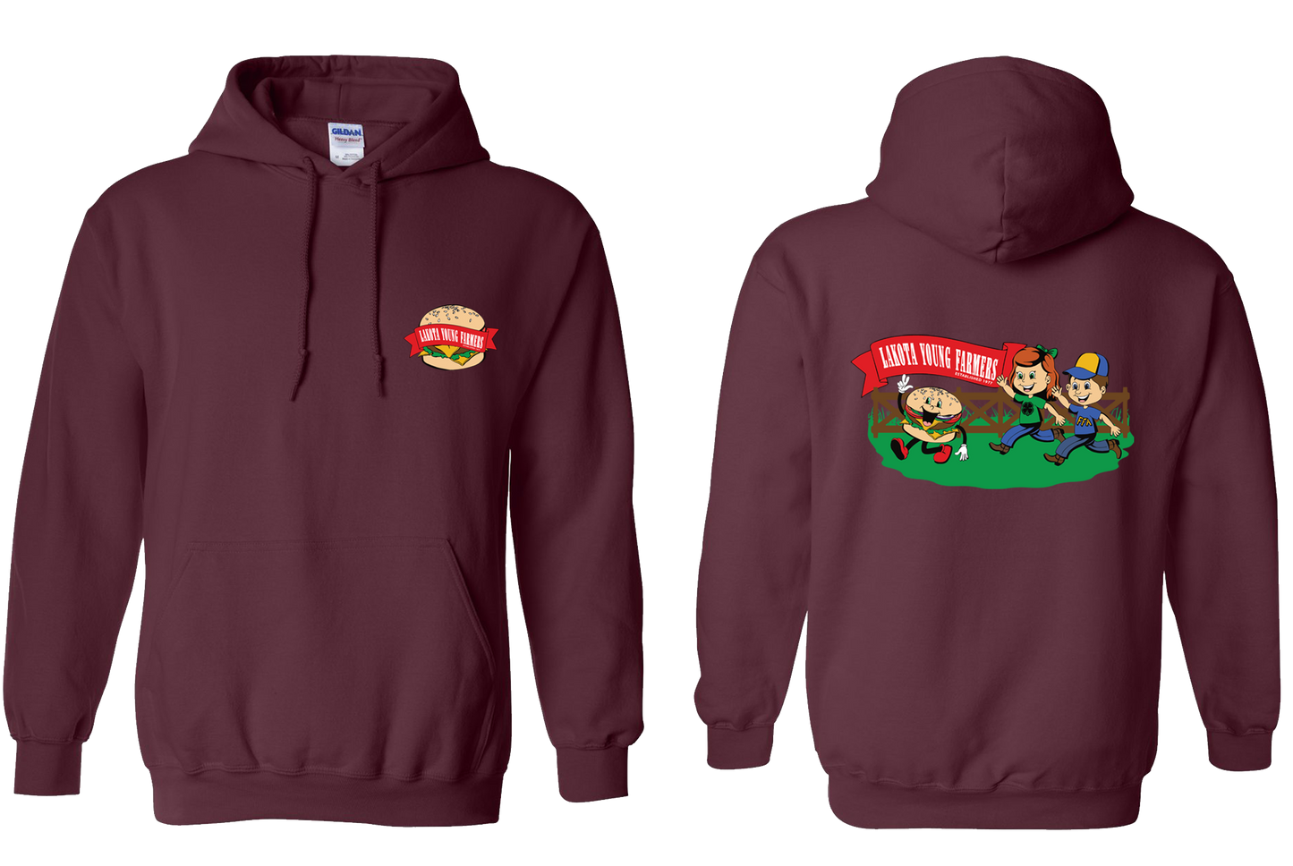 LYF Cheeseburger Hooded Sweatshirt