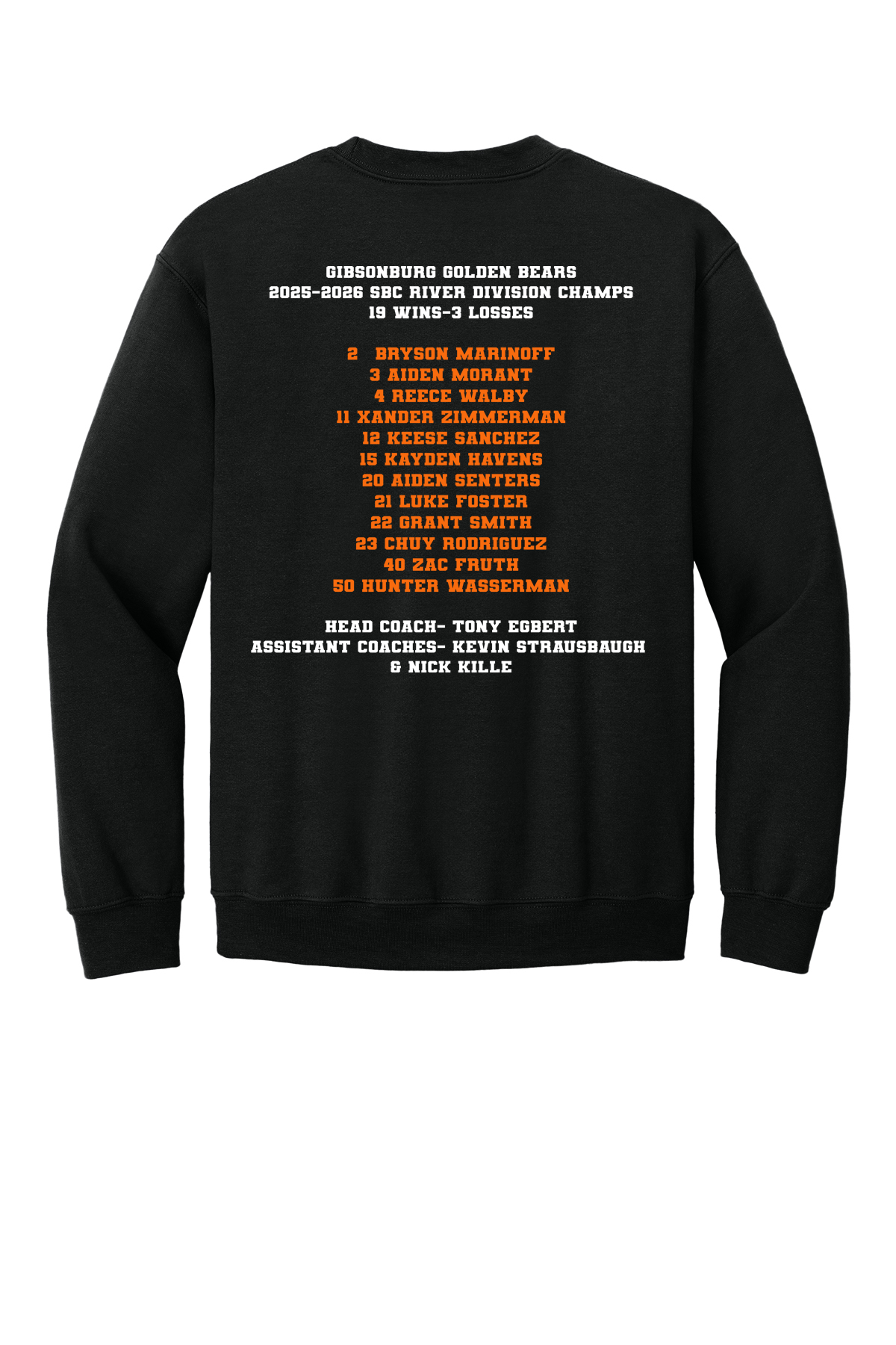 Gibsonburg Boys SBC Champs Crewneck Sweatshirt